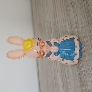 1950s Knickerbocker Bunny Rabbit Rattle